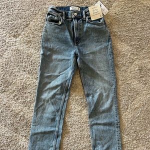 Abercrombie And Fitch 90s Straight Ultra High Rise Jeans Size 24 Short